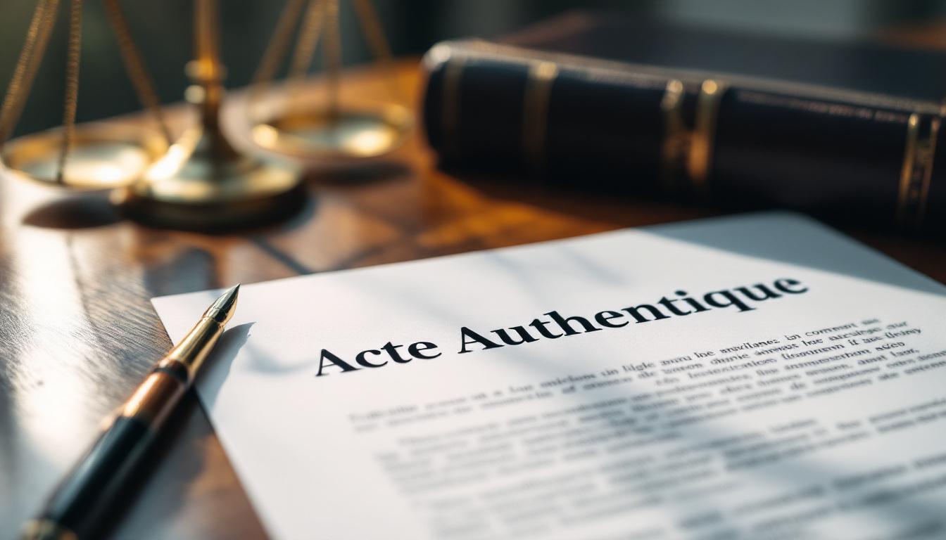 Acte authentique : pourquoi est-il crucial dans les successions