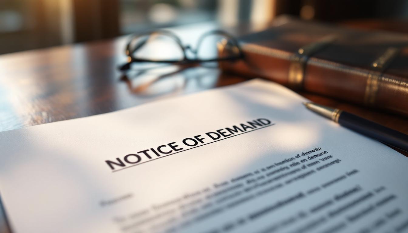 Que faire en cas de mise en demeure pour un litige contractuel