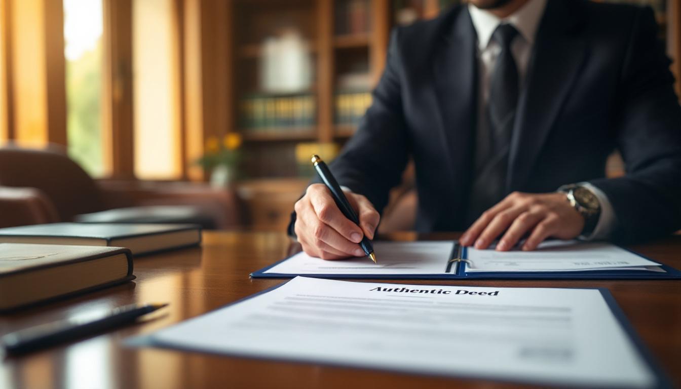 Notaire et acte authentique : pourquoi leur présence est indispensable